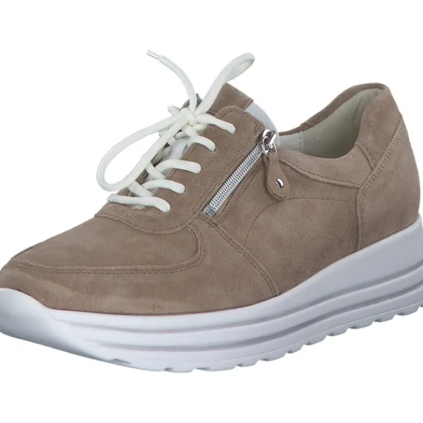 Damen Waldläufer Klassische- & Business Schuhe<758008-203/230, Schnürschuhe, Damen, TAUPE WEISS