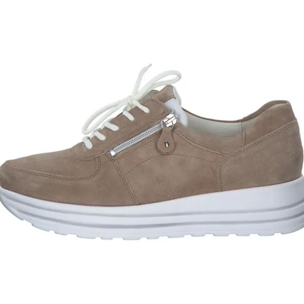 Damen Waldläufer Klassische- & Business Schuhe<758008-203/230, Schnürschuhe, Damen, TAUPE WEISS