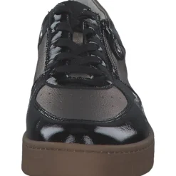 Damen Waldläufer Klassische- & Business Schuhe<754004-203/370 Yuna H, Schnürschuhe, Damen, schwarz bronze